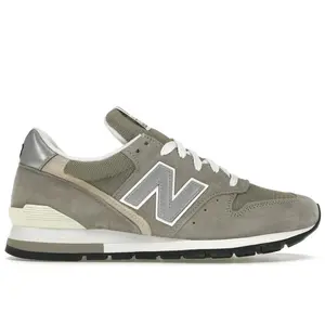 New Balance Men's 996 MiUSA Grey Silver, from StockX