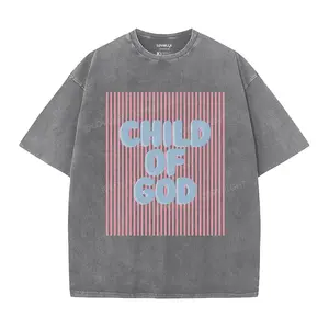 Child Of God Christian Unisex Washed T-Shirt – Faith-Inspired Style