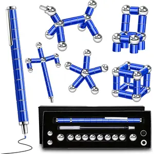 Magnetic Fidget Pen Gifts for Teens, Birthday Gifts for Men Adults, Office Desk Accessories ADHD Anxiety Relief Desk Toys Cool Gadgets for 14 to 18 Year Old Boy
