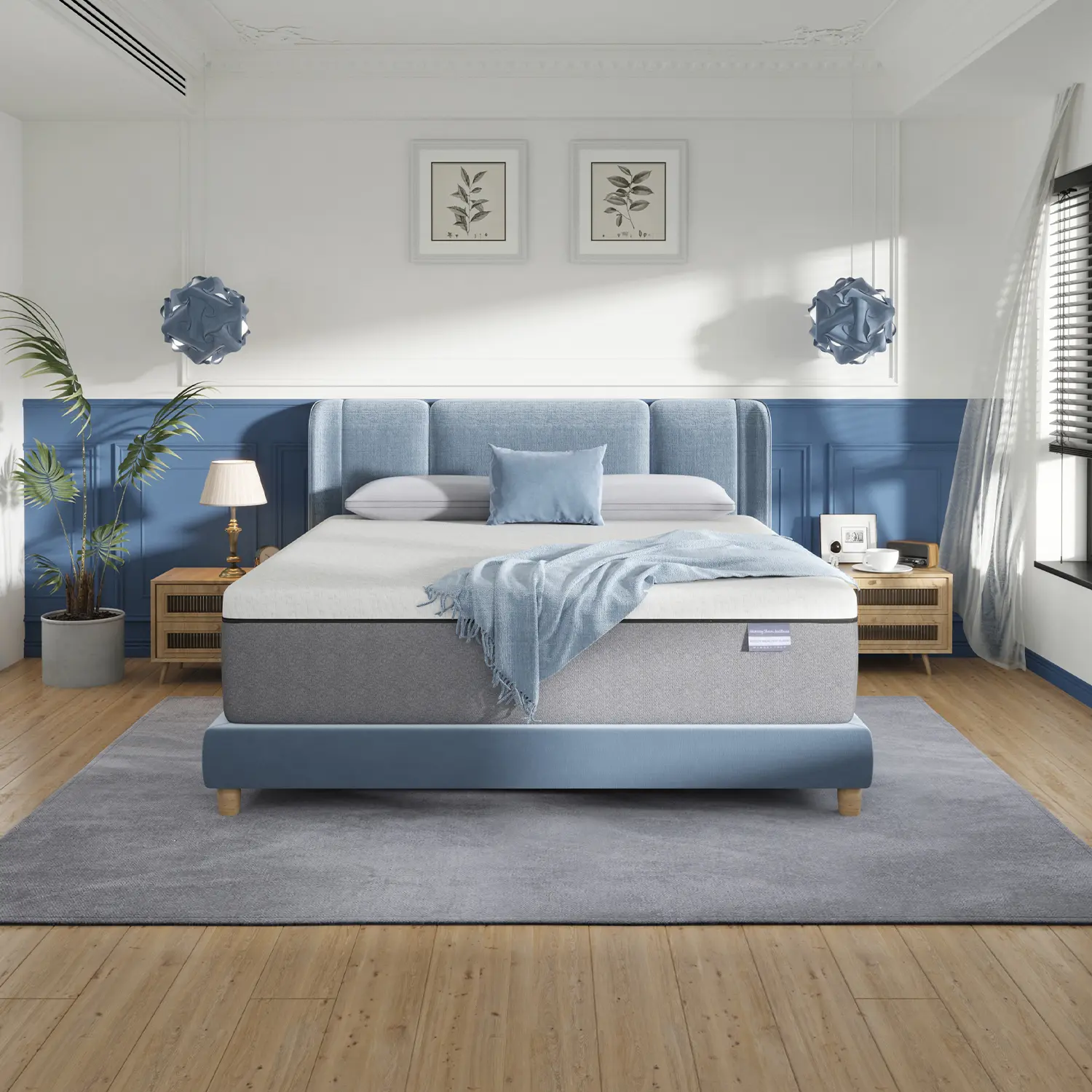 10 inch Queen Size Foam Mattress for Back Pain Sleeper,High Quality Mattress,Pressure Relief, Extra Plush, Fully Removable Washable Breathable Cover, Night Trial for Luxurious Sleep