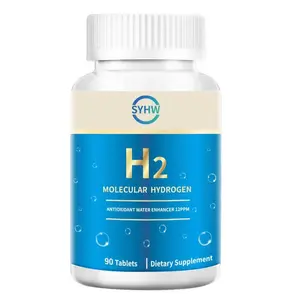 12PPM Molecular Hydrogen Water Tablets  High-Potency Antioxidant & Energy Support | 90 Count