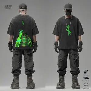 Cyberpunk Edgerunners Anime Graphic Tees & Tank Tops For Men | BOLDPRINT TEE Oversized T Shirts, Y2K Vintage Clothing, Guys Gifts Men's T Shirts