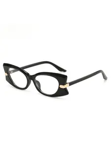 Modern European Inspired Blue Light Filtering Non Rx Eyewear Frames for Daily Wear Comfortable Lightweight Adjustable Nose Pads Trendy Unisex Optical Glasses T1621