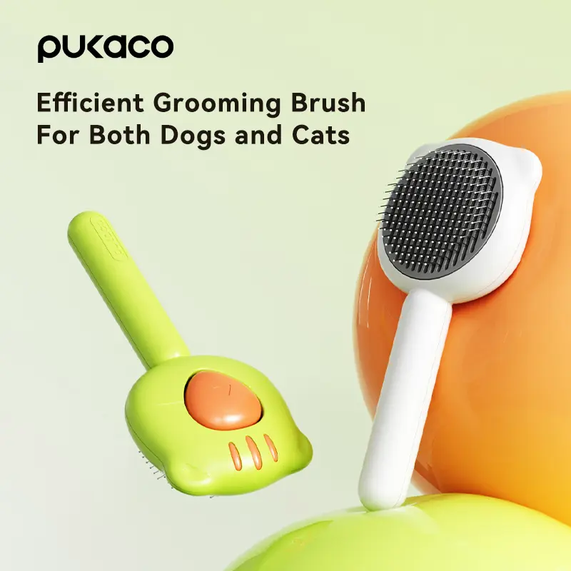 Cat Comb for Removing Loose Fur - Cat & Dog Brushing Tool, Pet Hair Remover, Perfect for Long-Haired Pets, Essential Grooming Accessory