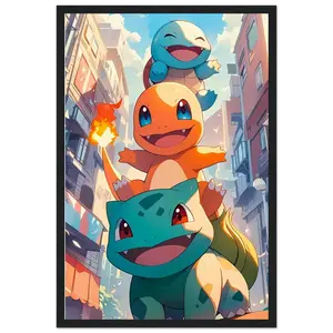 The starters - Shatterproof Plexiglass Wooden Framed Poster