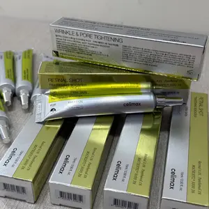 celimax The Vita A Retinal Shot Tightening Booster | 0.1% Retinal, 3% Matryxyl, High-Strength Retinoid for Anti-Aging, Pore Minimizer, Wrinkles & Fine Lines, Firmer Skin, 15ml