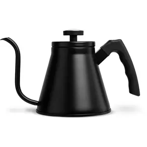Gooseneck Pour Over Kettle, Stainless Steel, 27 oz Coffee Drinkware