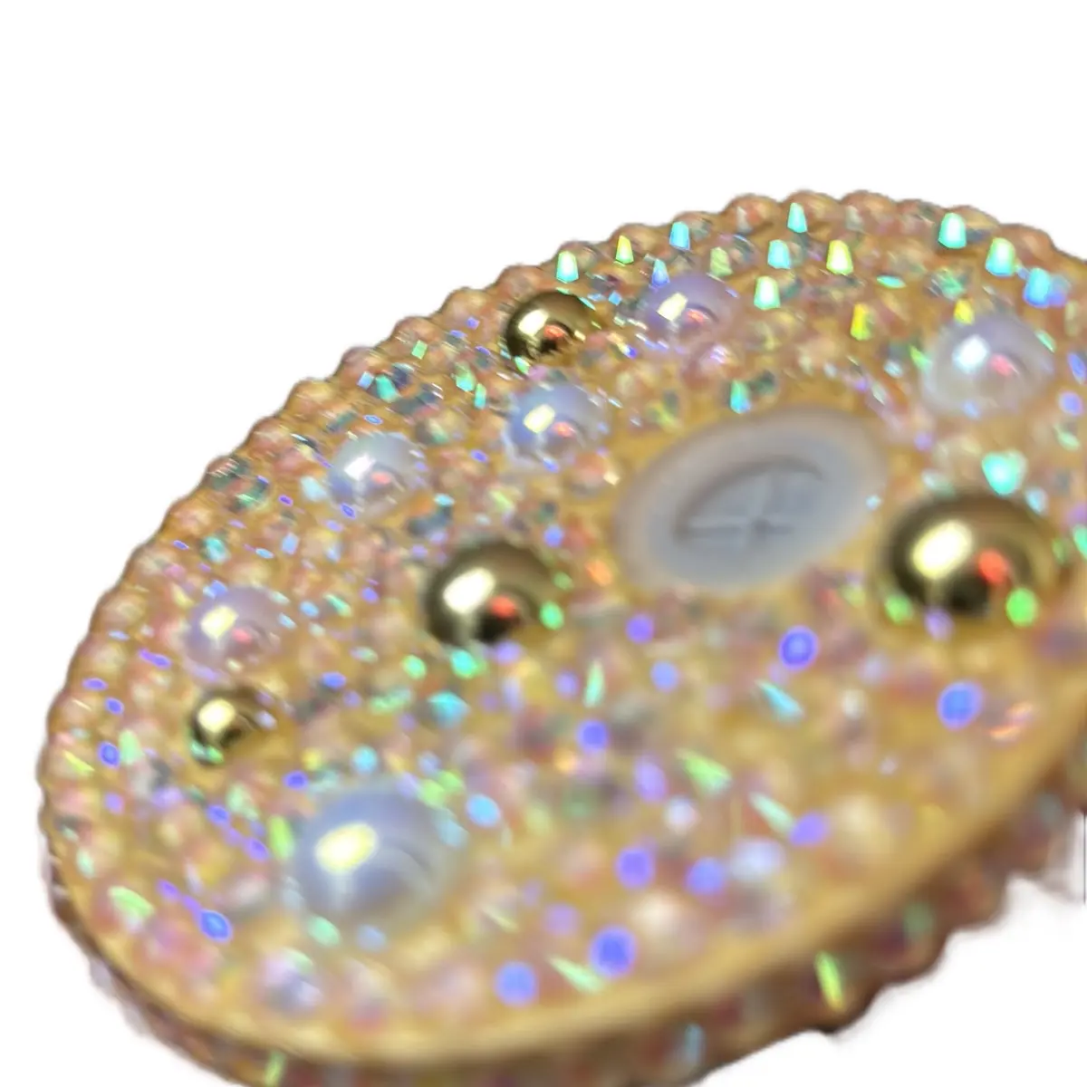 Bling bamboo lid