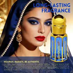 Women's 10ML Aromatherapy Essential Oil Natural, Wood Scent Blend with Rose Lavender Mint Lemon, Fresh Long-Lasting Fragrance Gift