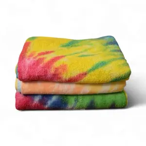 Tie Dye Towels - Tie Dye Beach Towel - Oversized  30x60 Beach Towels “Choose any Color” Pack