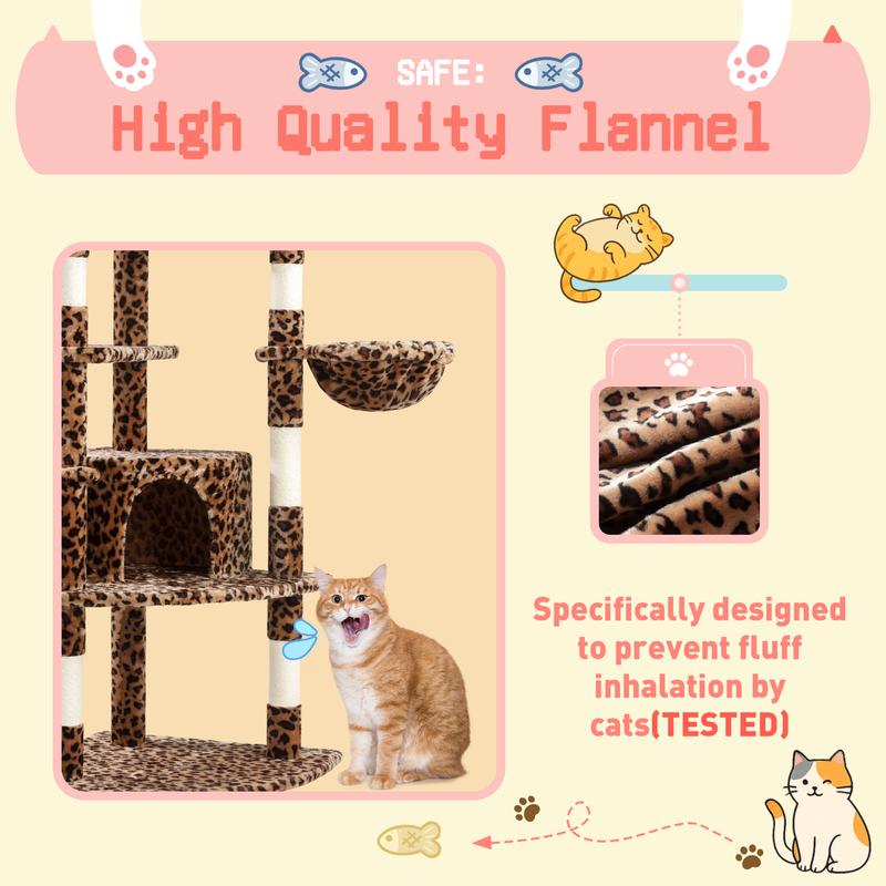 SHA CERLIN 73in Corner Cat Tree for Indoor Cats -Save Space with Multi-Level Perches, Condo, Sisal Scratching Posts#ChristmasGifts#TikTokShopBlackFriday