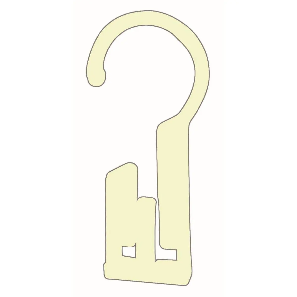 212 MAIN Plastic Glow-In-Dark Buddy Hook, Fastener Hook for Tools & Hardware, 0.38 lbs Weight
