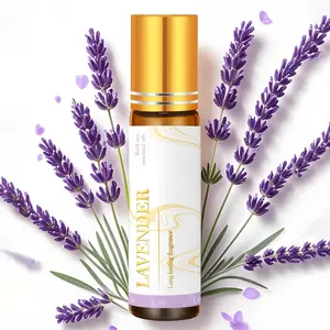 10ML Lavender Roll-on Essential Oil, Aromatherapy, Long-lasting Aroma Oil, Perfect for Body, Diffuser, Car Fragrance & DIY Gifts, Fitness