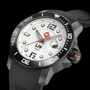 GX-Diver's 44mm Black Full Lume