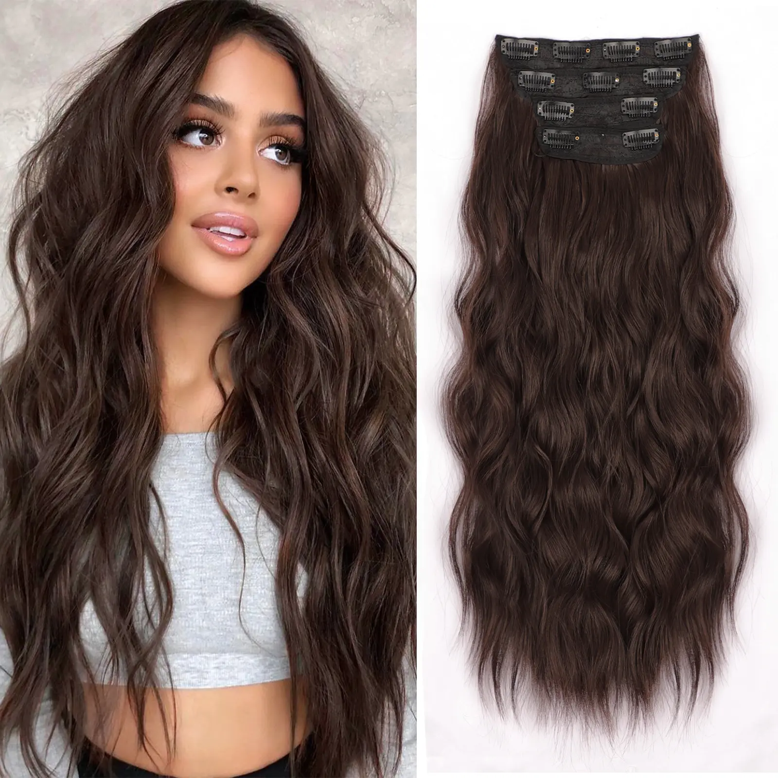 Chocolate Brown-24inch