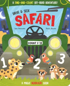 USED-Drive & Seek Safari - A Magic Find & Count Adventure by Copper, Jenny (Board book)