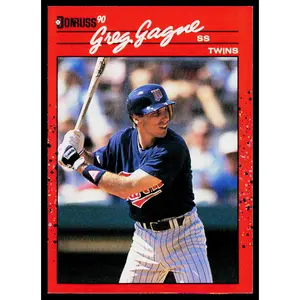 Greg Gagne 1990 Donruss #237c Minnesota Twins