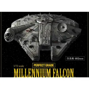 Bandai Hobby Star Wars Millennium Falcon PG Perfect Grade 1/72 Scale Model Kit