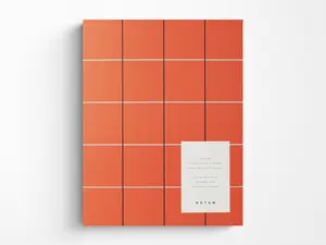 Notem UMA Journal - Large Orange Check