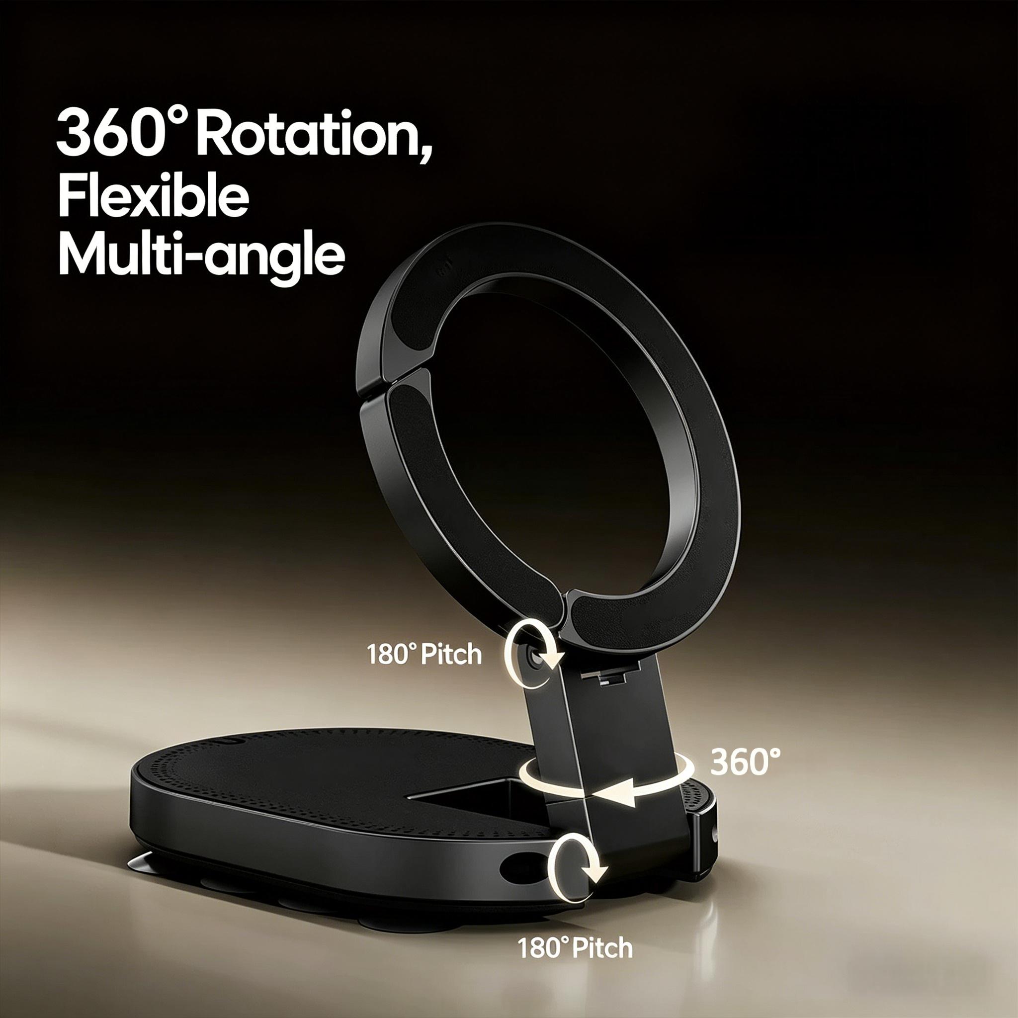 MagLock Suction Cup Phone Holder Desktop Stand Compatible with iPhone 17 16 15 14 Suction Base Design for Wall and Glass Surfaces MagLock Suction Cup Phone Holder Desktop Stand Compatible with iPhone 17 16 15 14 Suction Base Design for Wall and Glass Surfaces