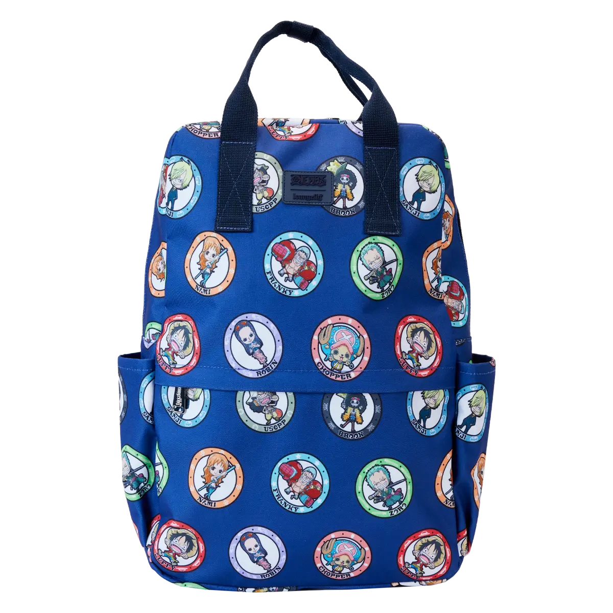 One Piece 25th Anniversary Straw Hat Pirates All-Over Print Nylon Full-Size Backpack