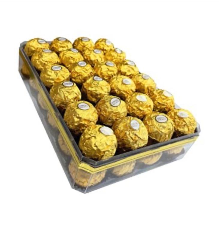 Ferrero Rocher, Milk Chocolate Hazelnut Candy, 48 Count