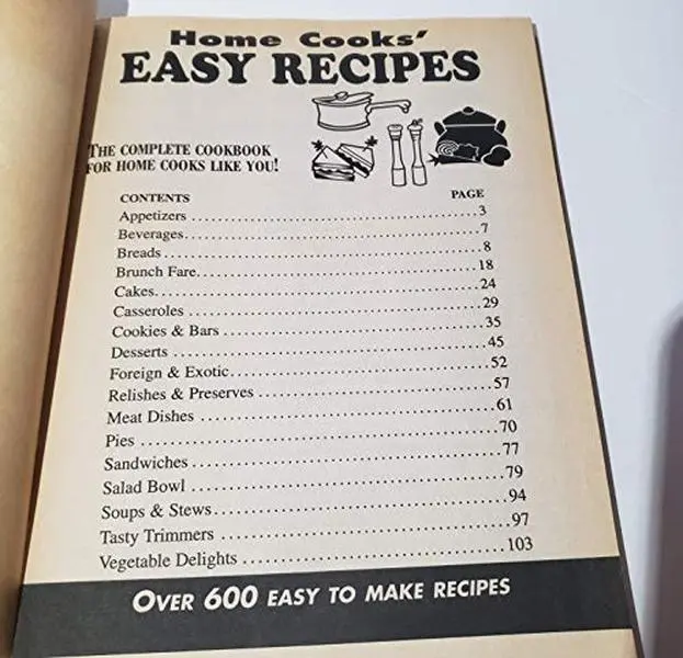 USED-Home cooks' easy recipes by Vivian Rothe (Paperback)
