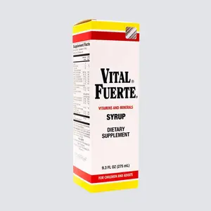VITAL-FUERTE Vitamins & Minerals SYRUP 9.3 FL oz (275 ML)