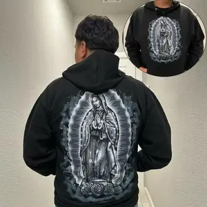Old school Virgen Mary Hoodie