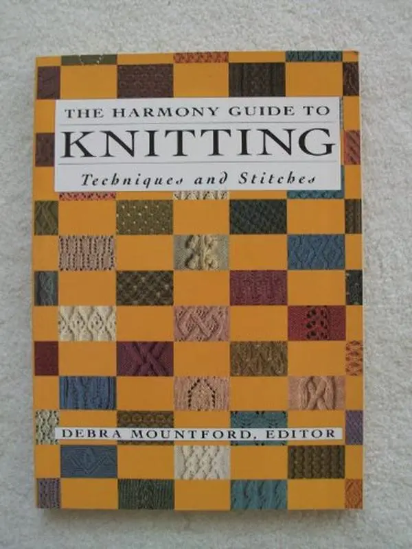 USED Book - The Harmony Guide to Knitting Techniques and Stitches by Debra Mountford (Paperback) - english