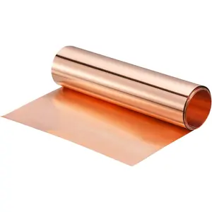 Copper Sheet Roll 3500mm x 200mm x 0.08mm, 99.9% Pure Copper Strip 8" x 11.5ft 20 Gauge Copper Flashing Metal Foil Plate for Electricity DIY Projects (Multiple Sizes)