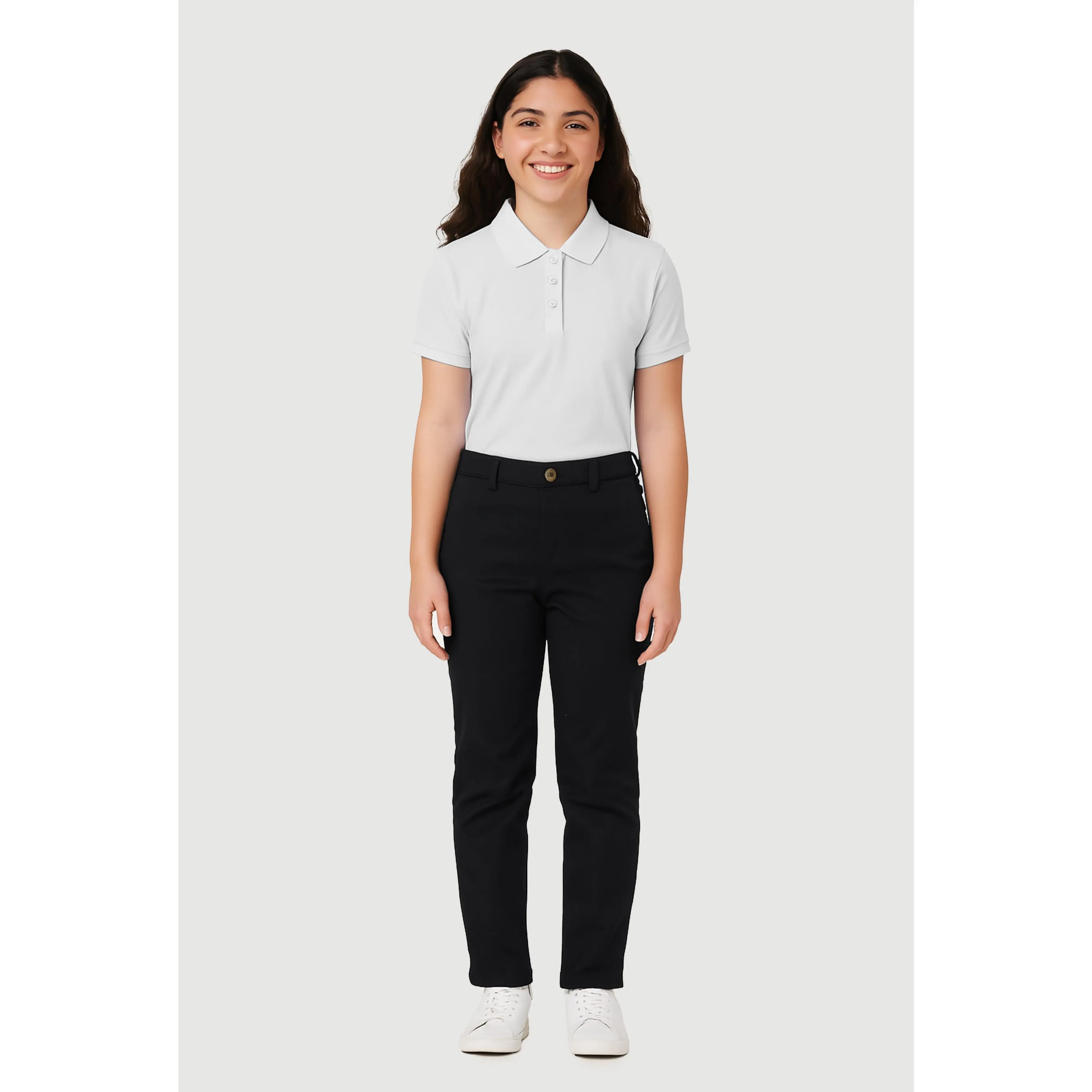 French Toast Junior Twill Straight Leg Uniform Pants
