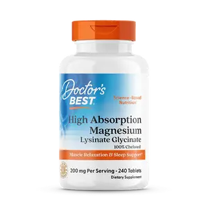 Doctor's Best High Absorption Magnesium, 200 mg Per Serving