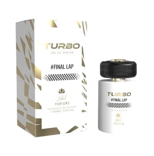 Zakat Parfums | Turbo | #Final Lap | Unisex Fragrance | 100 ML - 3.4 OZ | Eau de Parfum | Salt - Seaweed & Incense