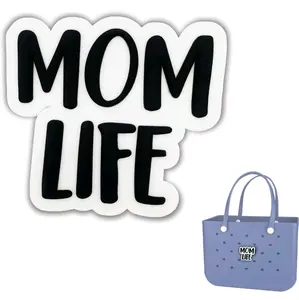 Charms for Bogg Bag - Decorative Inserts Accessories for Rubber Beach Tote Bags Simply Southern Stylish Fun colorful