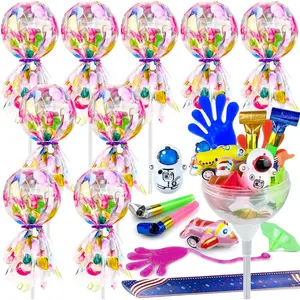 10 Pack Giant Lollipop Goodie Bags Fun Favors Birthday Return Gifts Classroom Prizes Candy Treats for Events