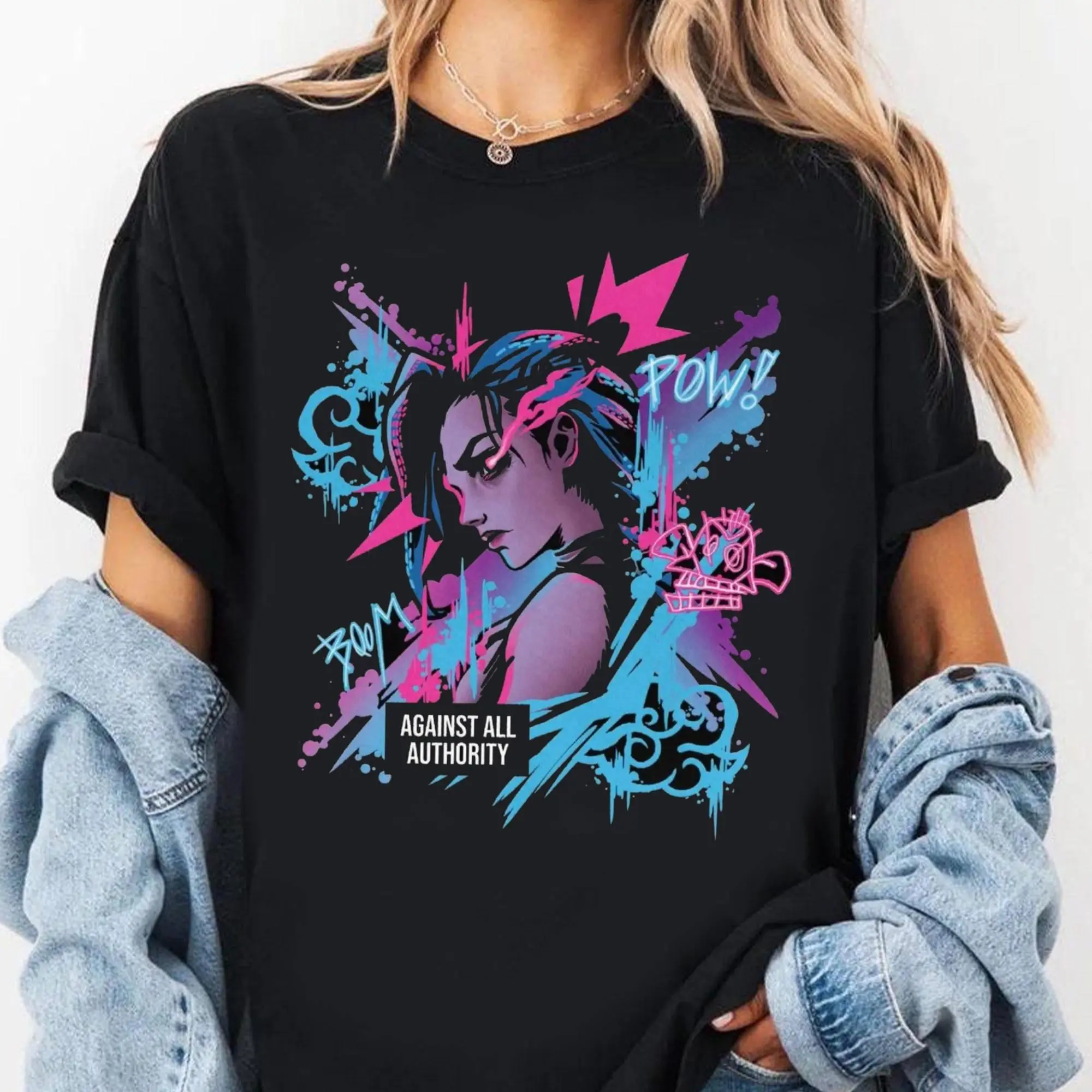 Jinx Arcane Premium Graphic Gift For Fans T Shirt QA15710