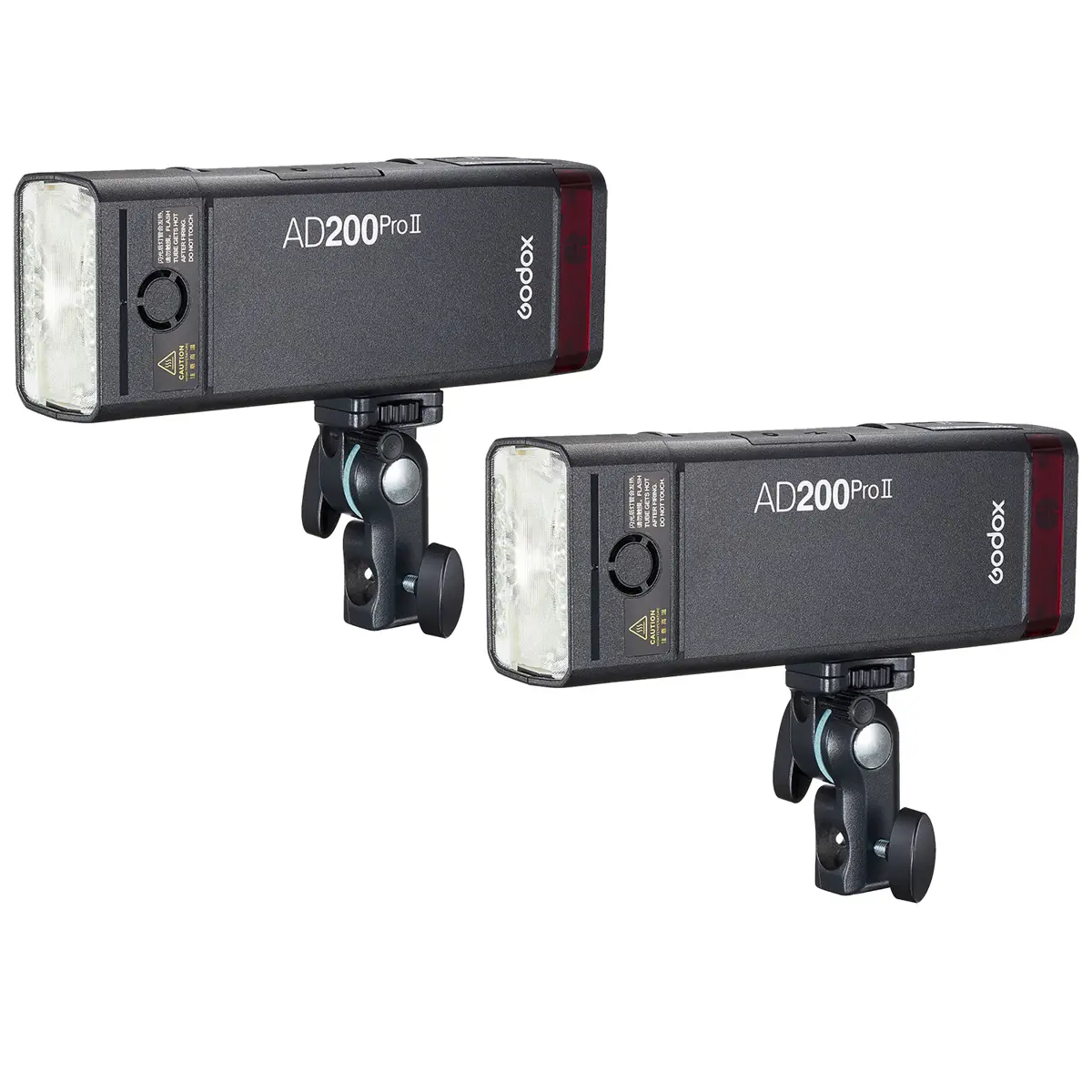 Godox AD200Pro II TTL Pocket Flash, 2-Pack