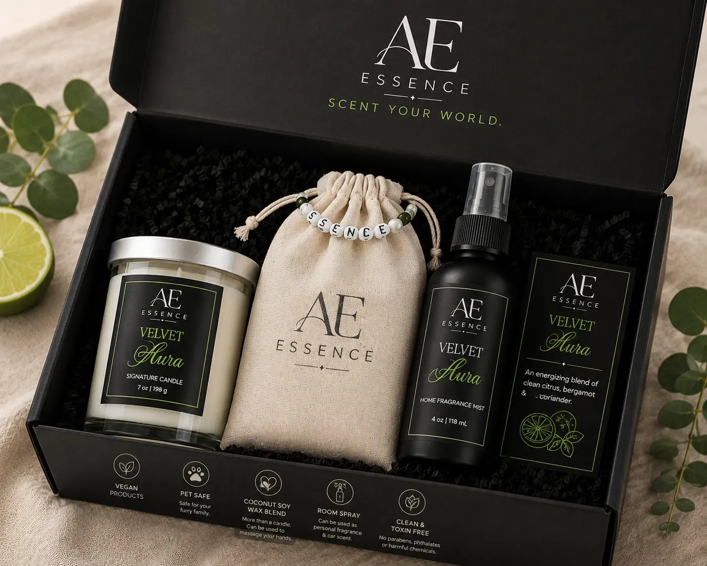 Velvet Collection_ Aura Gift Set + Free Gift