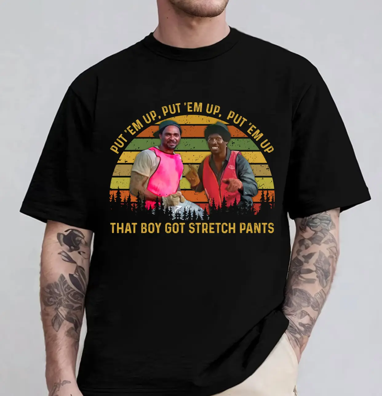 Put Em up, That Boy Got Stretch Pants Movie Shirt, Vintage Roll Bounce Unisex T shirt, Funny Gift T-shirt