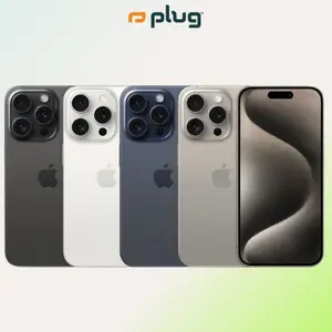 Refurbished iPhone 15 Pro Max (Unlocked) - Acceptable Condition with 1-Year Warranty by Plug
