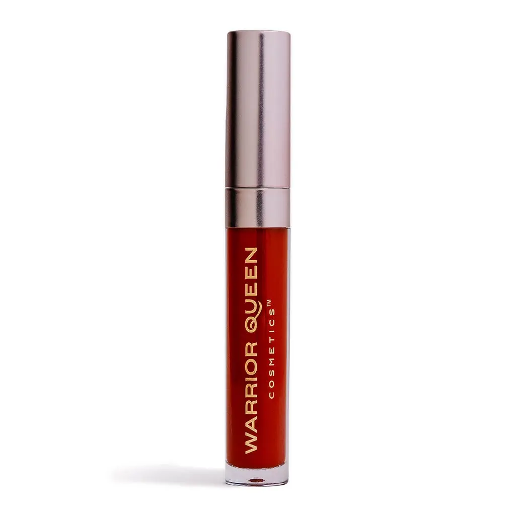 Warrior Queen Cosmetics -- Fire Lip Stain, Matte Finish, Long Wear, Smudge Proof