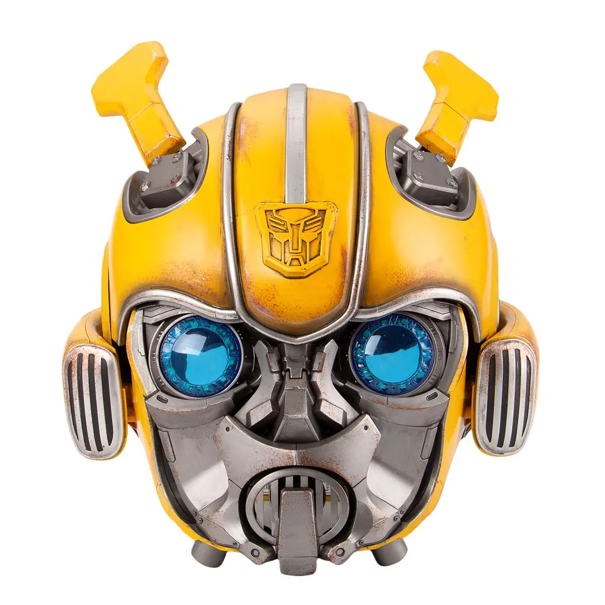Transformers Bumblebee Wearable Helmet - English Voice Control, Upgraded Collectible Figurine (Collectibles Category)
