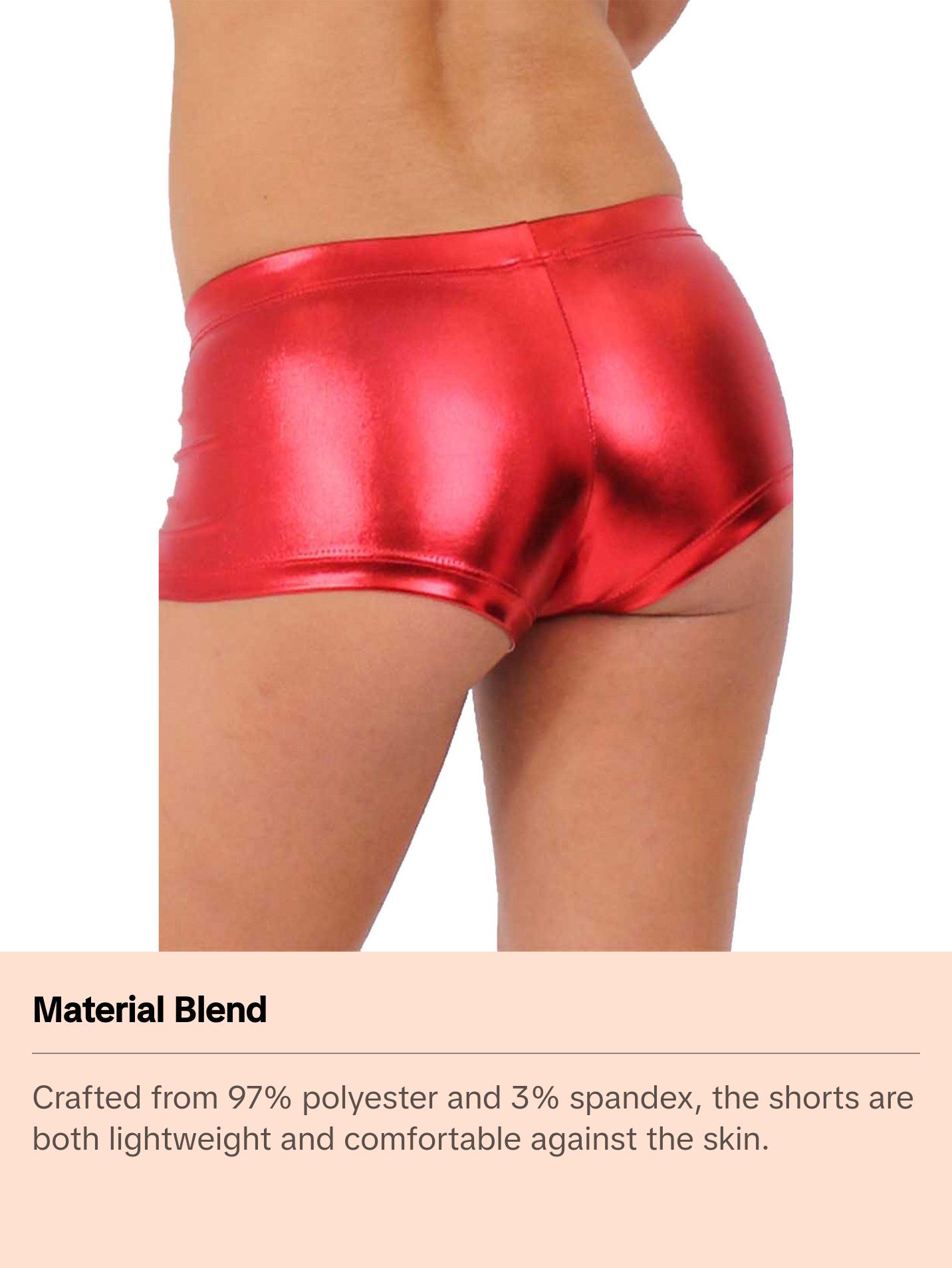 Metallic Booty Shorts*