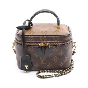 Pre-owned Louis Vuitton Canvas Shoulder Bags Vanity NV PM Monogram 2way Bag