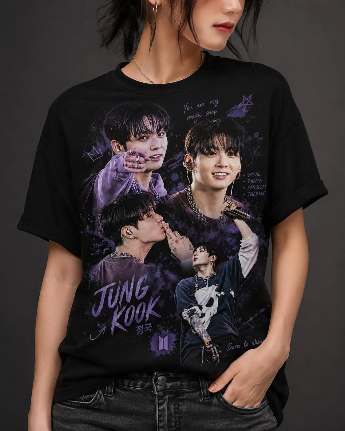 jungkook shirt sowoozoo - TikTok Shop