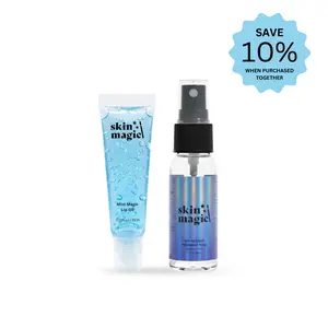 Skin Magic - Smooth & Shine Bundle Glycolic + Hydrating Lip Oil - Moisturizing Lip Care Set