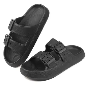 2026 Comfortable Arch Support EVA Flat Sandals - Adjustable Double Buckle, Waterproof, Fashion Beach Slide, Breathable, Lightweight, Soft Footbed, Easy Slip-On Design - Perfect for Summer, Beach, Outdoor Activities For Children