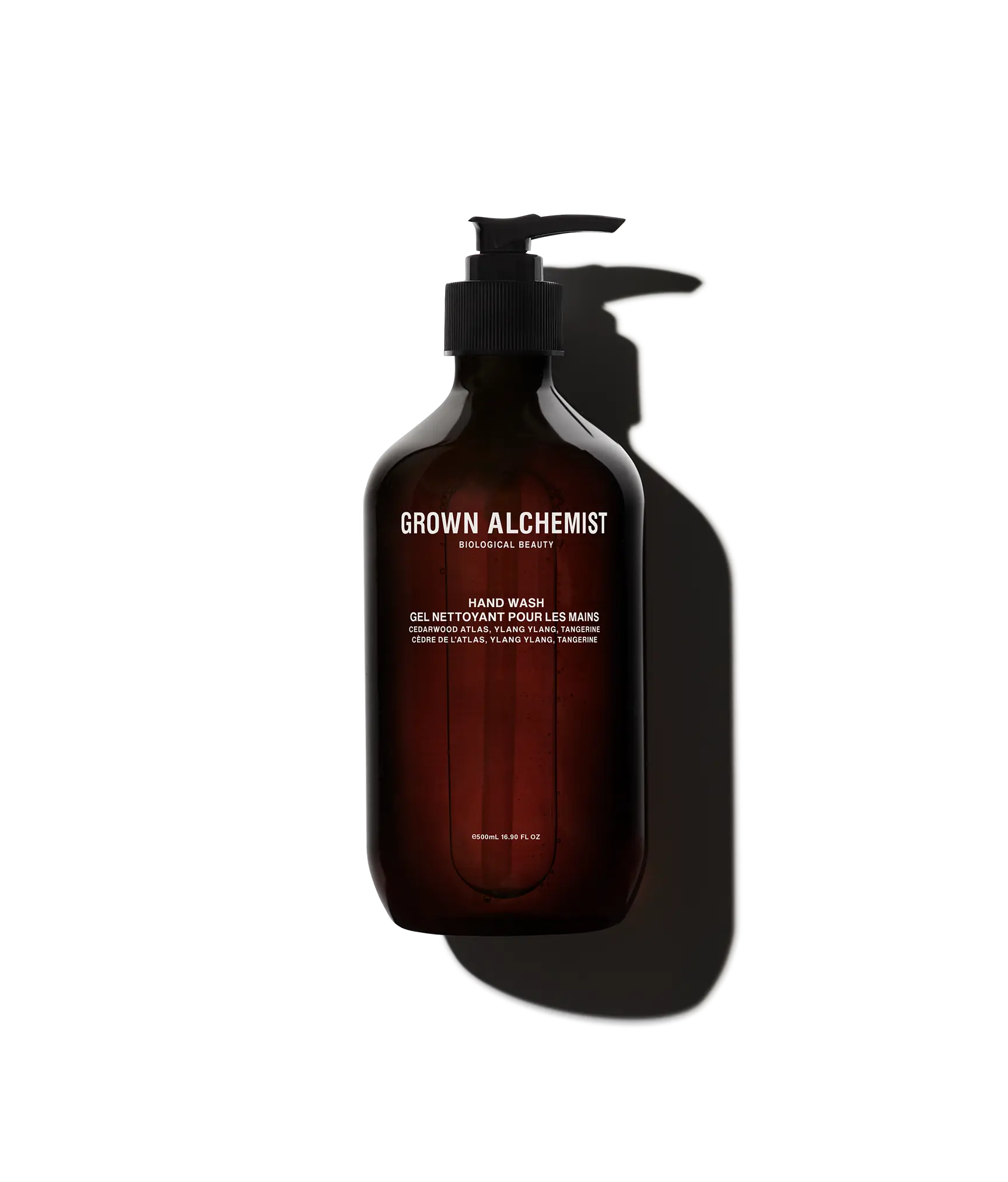 Hand Wash: Cedarwood Atlas, Ylang Ylang, Tangerine Scent (500ml) Nail Aloe Biodegradable Relaxing Smooth