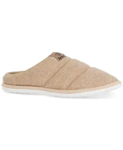 Barbour Women's Oatmeal Nell Quilted Slide Slippers